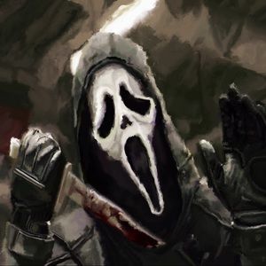 Ghost face from “Dead by Daylight” Art print 8.5 x 11 print